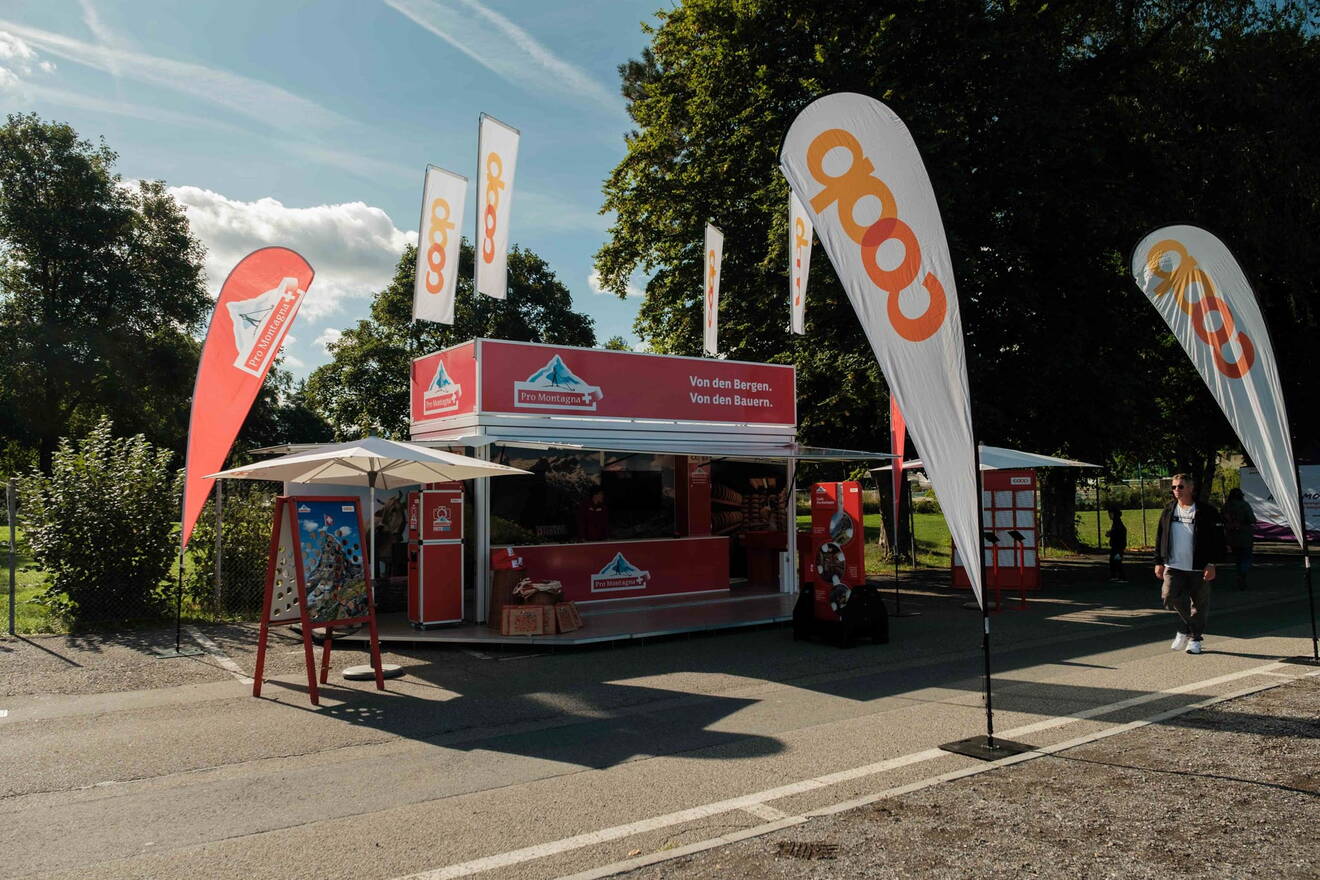 Event-Trailer für Coop Roadshow Das Erlebnis für die ganze Familie ist ein gutes Beispiel für erfolgreiches Live-Marketing.