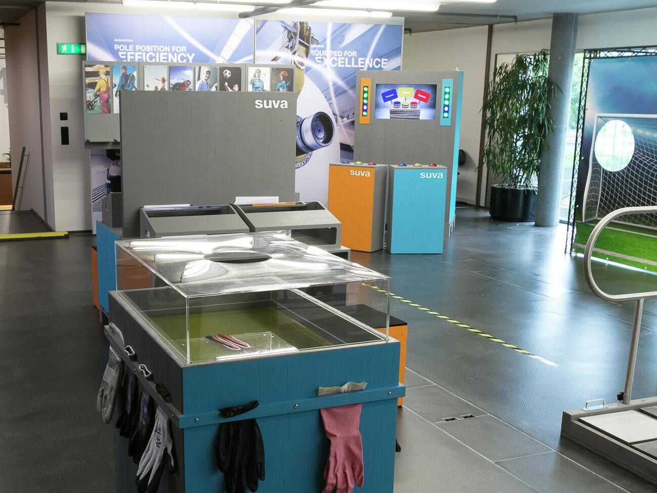 Modulares Kundenerlebnis Der interaktive Erlebnisparcour sorgt für treffende Live-Kommunikation.
