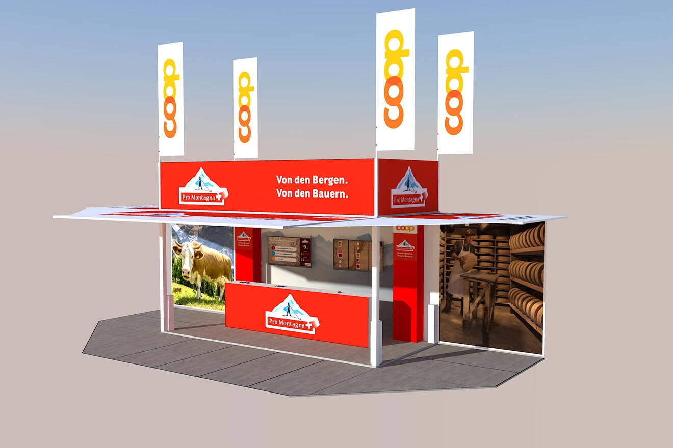 Konzept Event-Trailer Wenn die Konzeption der Roadshow abgeschlossen ist, wird der Event-Trailer gebaut, montiert, gebrandet und getestet.